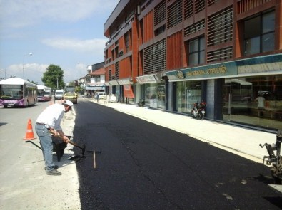 Düzce Rıhtım Caddesi Genişletildi