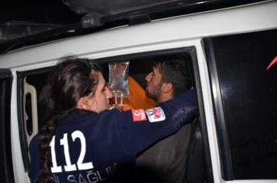 Kars'ta Çıkan Yangında 5 Ev İle 5 Ahır Yandı