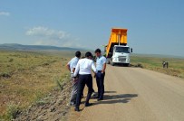 KOÇKÖY - Arpaçay'da Köy Yolları Asfaltlanıyor