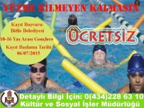 YÜZME KURSU - Bitlis Belediyesinden Çocuklara Yüzme Kursu