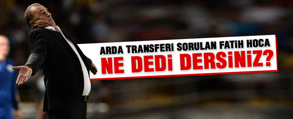 Fatih Terim, Arda Turan'ın Barcelona transferini değerlendirdi
