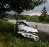 Küre'de Kaza Açıklaması 1 Yaralı