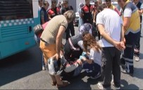 ŞIŞHANE - Otobüs Şoförünün Manevrası Faciayı Önledi