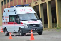 İLERİ SÜRÜŞ TEKNİĞİ - Trabzon'da Ambulans Şoförlüğü Sınavı Yapıldı