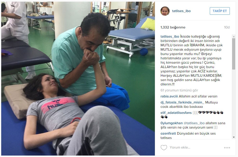 İbrahim Tatlıses, Mutlu Kaya'yla olan fotoğrafını paylaştı