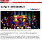 MARCA - Barca'nın Efsanevi 5'Lisi