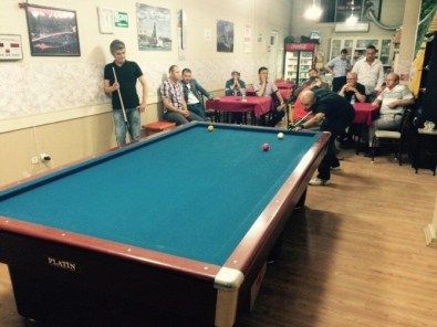 Çaycuma'da 3 Bant Bilardo Turnuvası Yapıldı