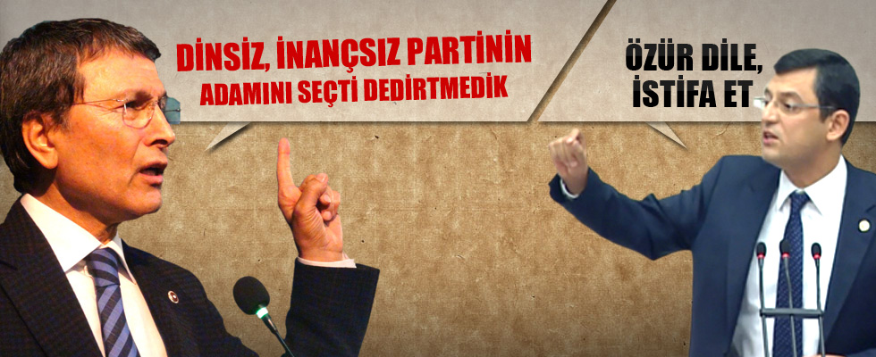 CHP'li Özgür Özel: Yusuf Halaçoğlu derhal istifa etmeli