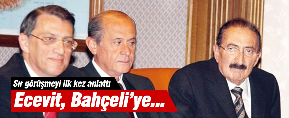 Devlet Bahçeli, Ecevit’in Başbakanlık teklifini de reddetmiş