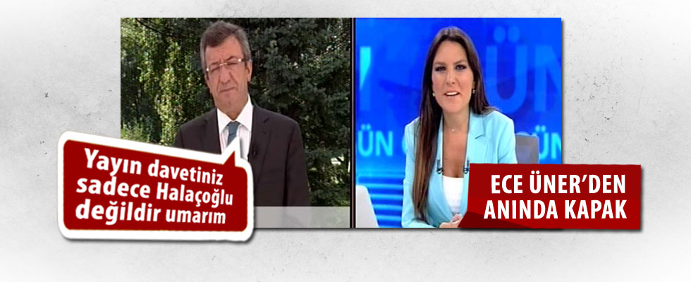 Ece Üner, Engin Altay’ı fena bozdu