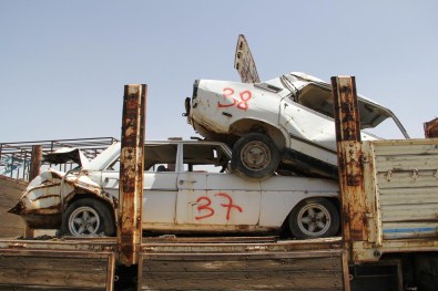 El Konulan Araçlar Hurdaya Döndü