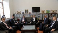 DENIZ YıLDıRıM - Halk Bankası Genel Müdürü Taşkesenlioğlu'ndan DTSO'ya Ziyaret