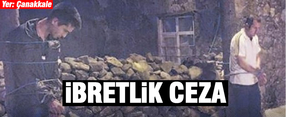 İbretlik ceza