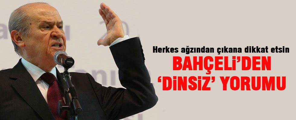 MHP lideri Bahçeli'den Halaçoğlu açıklaması