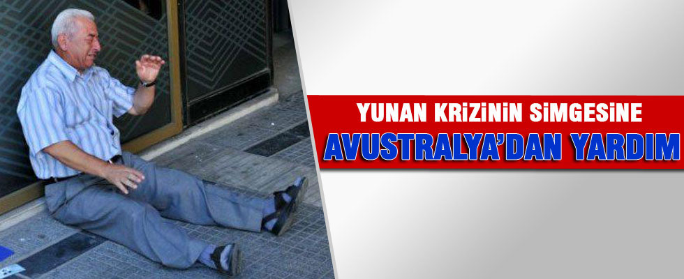 Yunan emeklisinin simgesine yardım