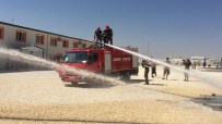 MEHMET HAN - AFAD Suruç Çadır Kenti'nde Yangın Tatbikatı
