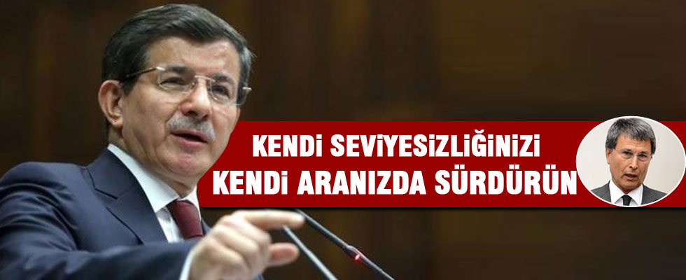 Başbakan Davutoğlu grup toplantısında konuştu