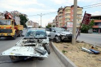MEHMET TÜRK - Elbistan'da Trafik Kazası Açıklaması 1 Yaralı