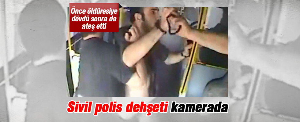 Halk otobüsü şoförüne silahlı saldırı!