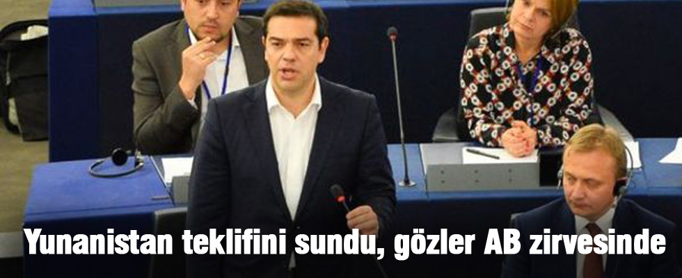 Yunanistan yeni teklifini sundu