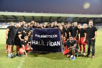 Antalyaspor Halil Fidan İçin Sahaya Siyah Tişört Ve 'Kalbimizdesin' Pankartı İle Çıktı