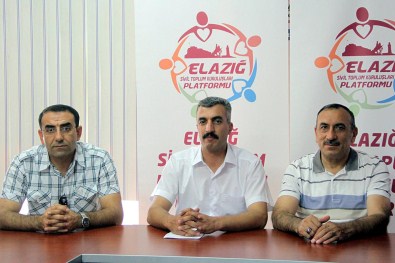 Elazığ STK Platformu Dönem Sözcüsü Bahşi Açıklaması