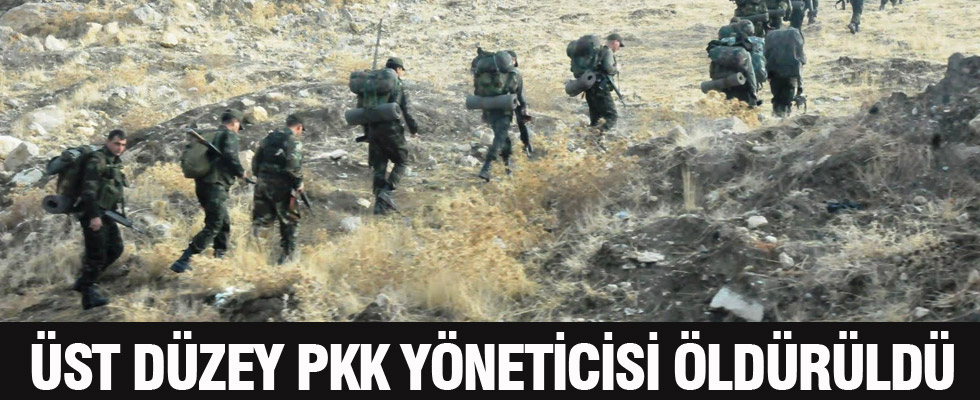 Üst düzey PKK yöneticisi öldürüldü
