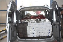 10 Bin 500 Paket Kaçak Sigara Ele Geçirildi