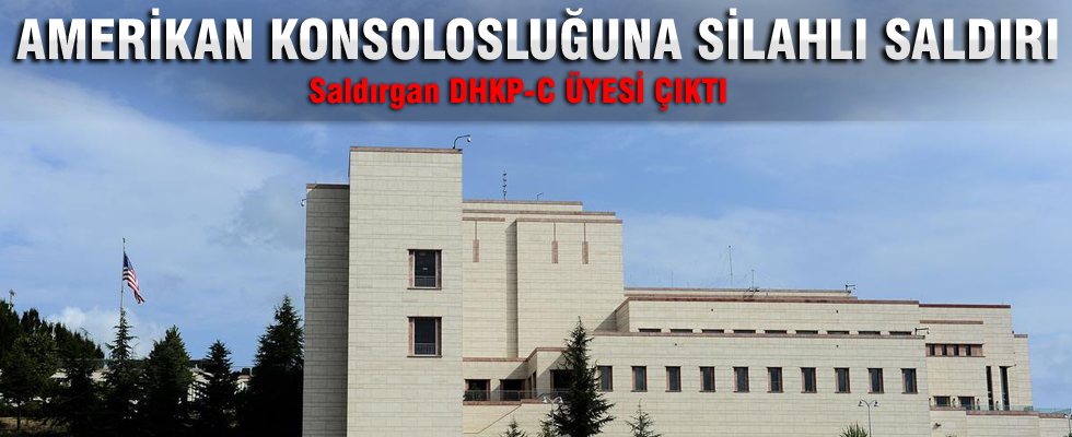 ABD Başkonsolosluğu'na ateş açıldı