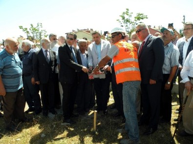 Devrekani'de Yapılacak Caminin Temeli Atıldı