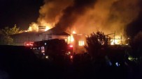 Düzce'de İki Ev Çıkan Yangında Kullanılamaz Hale Geldi