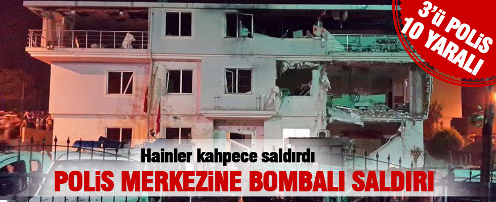 İstanbul'da polis karakoluna bombalı saldırı: 3'ü polis 10 yaralı