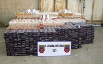 Kilis'te 52 Bin Paket Kaçak Sigara Ele Geçirildi