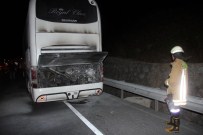 Manisa'da Yolcu Otobüsünde Yangın
