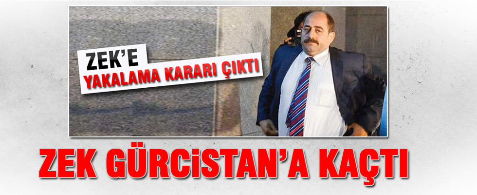 Zekeriya Öz Gürcistan'a kaçtı