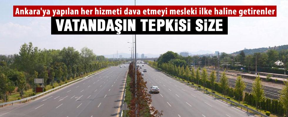 Ankara Bulvarı'nın kapatılmasına sürücülerden tepki