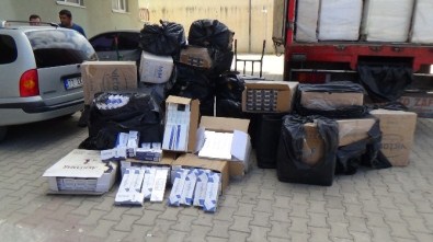 Kırıkkale'de 75 Bin Paket Kaçak Sigara Ele Geçirildi