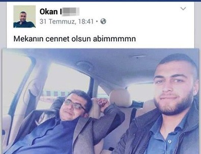 Öldürdüğü adama sosyal medyadan taziye