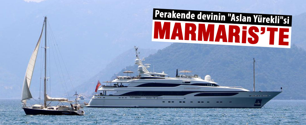 Perakende devinin 'Aslan Yürekli'si Marmaris'te