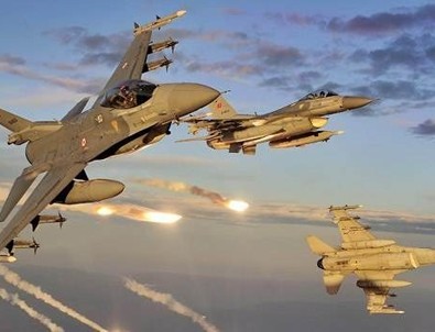 PKK'ya hava operasyonu: 17 hedef vuruldu