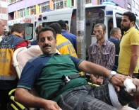 BENZİN DEPOSU - Silahlı Kavgada Yerden Seken Kurşunlar Bir Vatandaşı Yaraladı