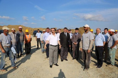 Vali Coş, OSB Sahasını Gezdi
