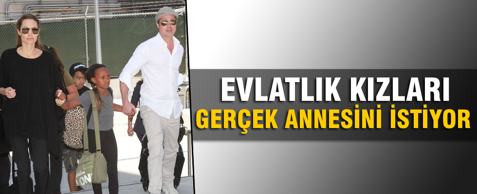 Angelina Jolie ve Brad Pitt'in evlatlığı gerçek annesini istiyor