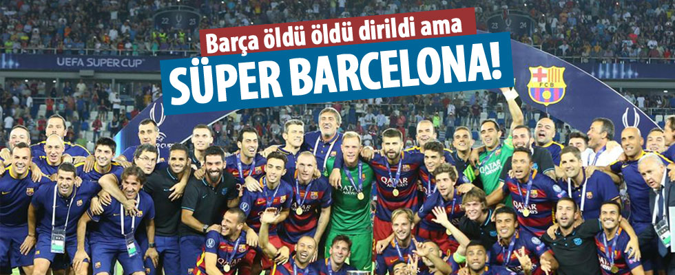 Süper Kupa Barcelona'nın