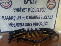 SİLAH TİCARETİ - Batman'da 11 Adet Ruhsatsız Av Tüfeği Ele Geçirildi