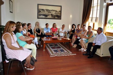 Çanakkale İl Kadın Girişimciler Kurulu Üyeleri Gelibolu'da