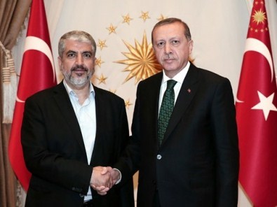 Cumhurbaşkanı Erdoğan, Hamas Lideri Meşal'i Kabul Etti