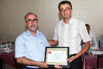 İĞDE - Darende'de Müdür Yüksel'e Veda Yemeği