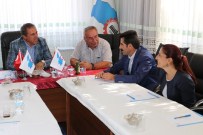 BEKIR KAYA - Eş Başkanlardan OSB'ye Tebrik Ziyareti