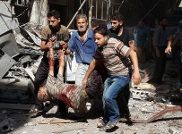 SAHRA HASTANESİ - Suriye Ordusundan Yerleşim Yerlerine Saldırı